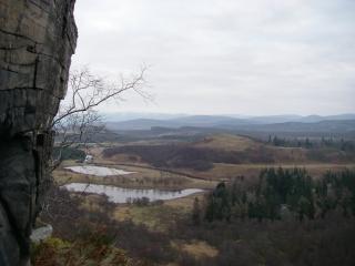 The view NE from Creag Dubh