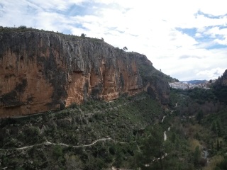 Chulilla Village from Pared de enfrente