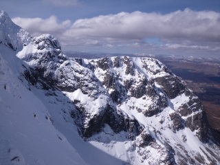 Views NW from high on Orion Face Views NW from high on Orion Face