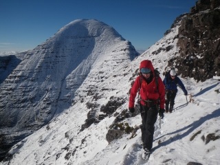 Descending Beinn Alligin