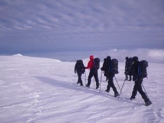 Enroute to Sgor Gaoith