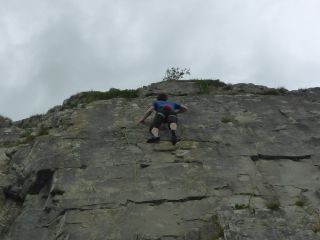 Jack on Second Wind at Robin Proctors Scar