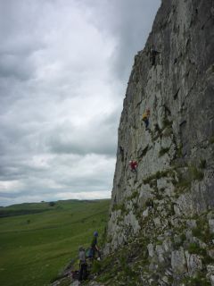 Busy day at Robin Proctors Scar