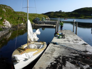 South Harbour on Scalpay