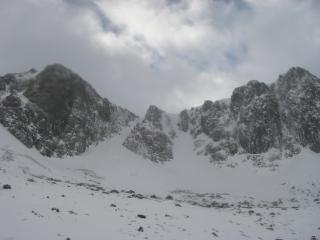 Summit Buttress to Central Buttress on Stob Coire Nan Lochan