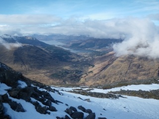 The view west when the clouds cleared
