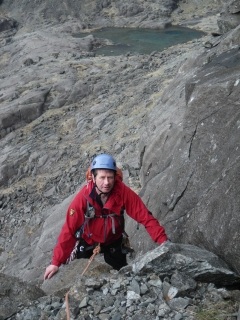 Bruce on the Lochan Traverse