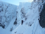 The Eastern Traverse on Tower Ridge