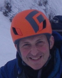 Andy climbing on Liathach