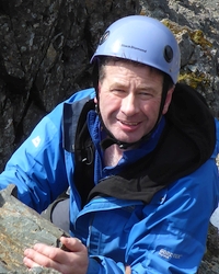 Bruce nearing the end of his Skye Ridge Traverse