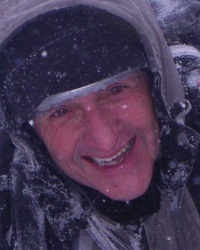Ian climbing on Ben Nevis